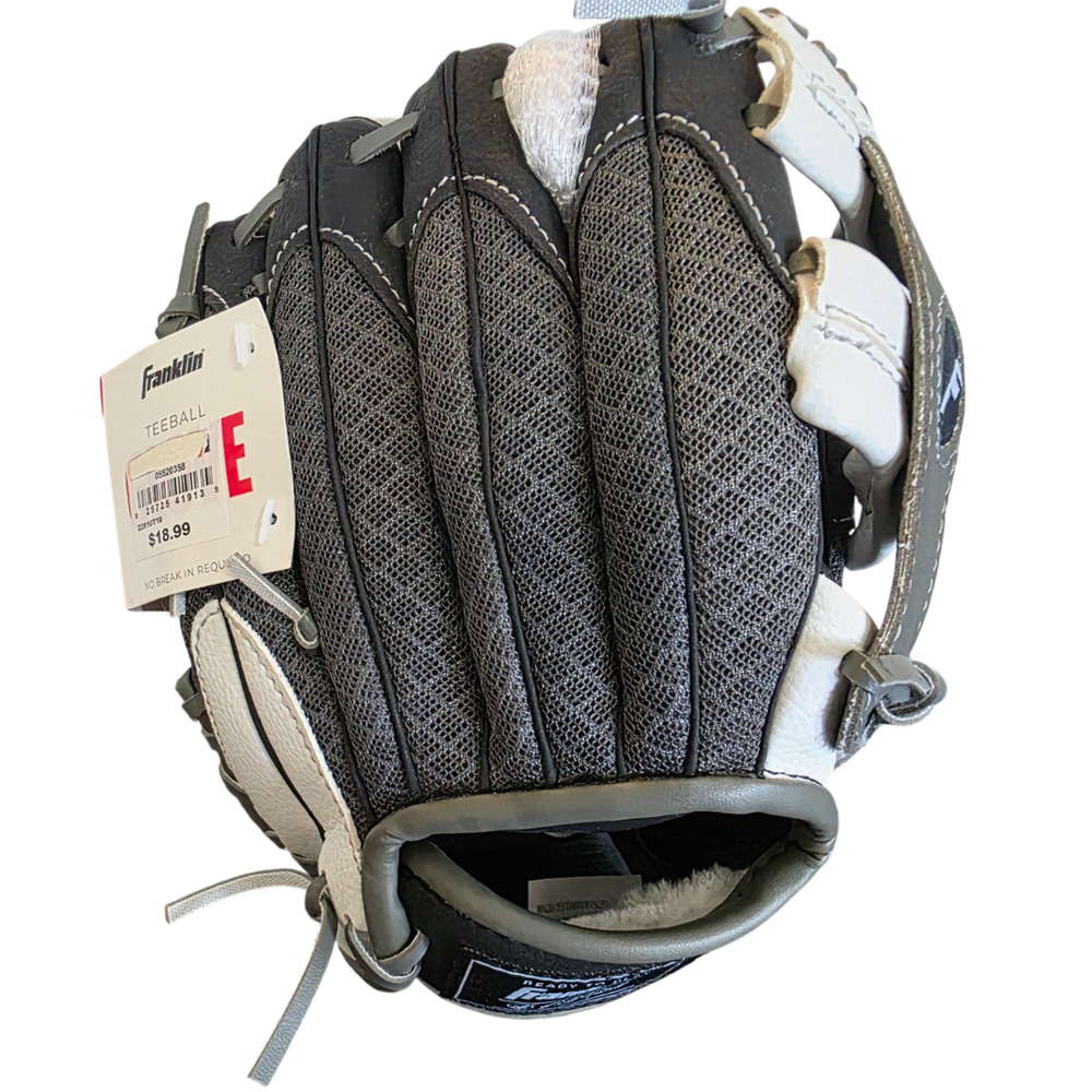 Franklin Fastpitch Pro Series 9.5" Left Gray/Ivory Fielding Glove - NWT